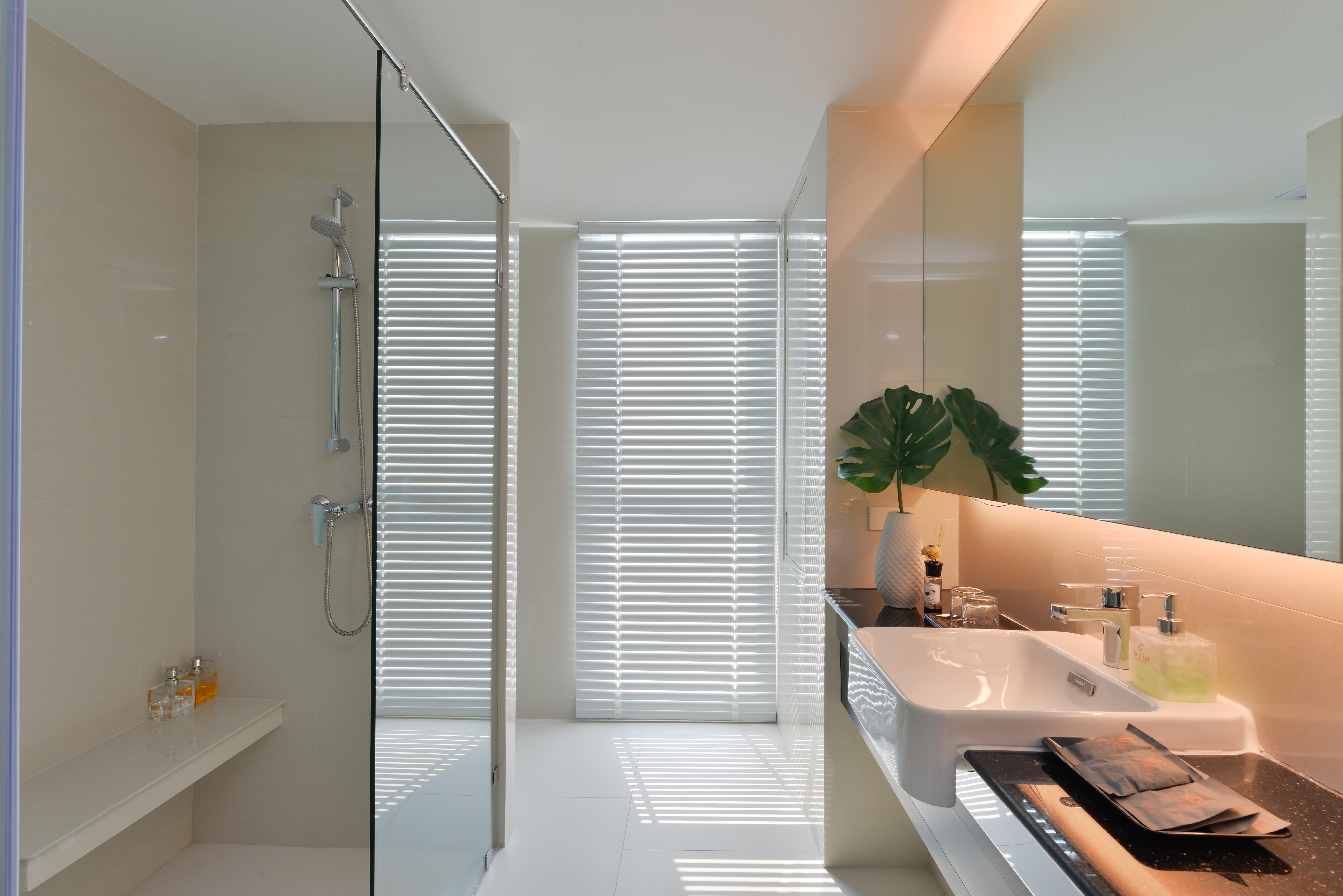 Le D'Tel Bangkok Otel Dış mekan fotoğraf Bathroom