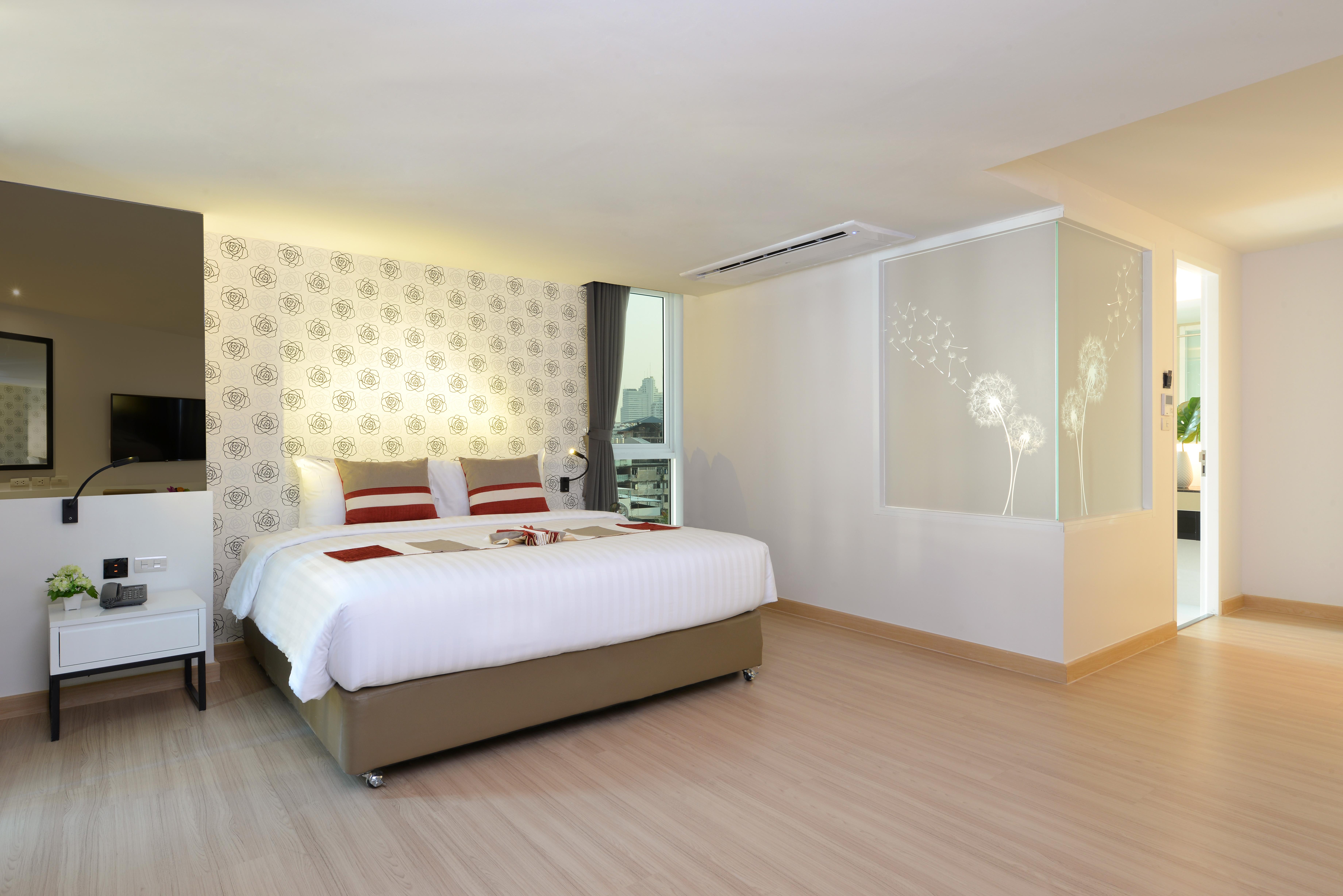Le D'Tel Bangkok Otel Dış mekan fotoğraf Deluxe Room