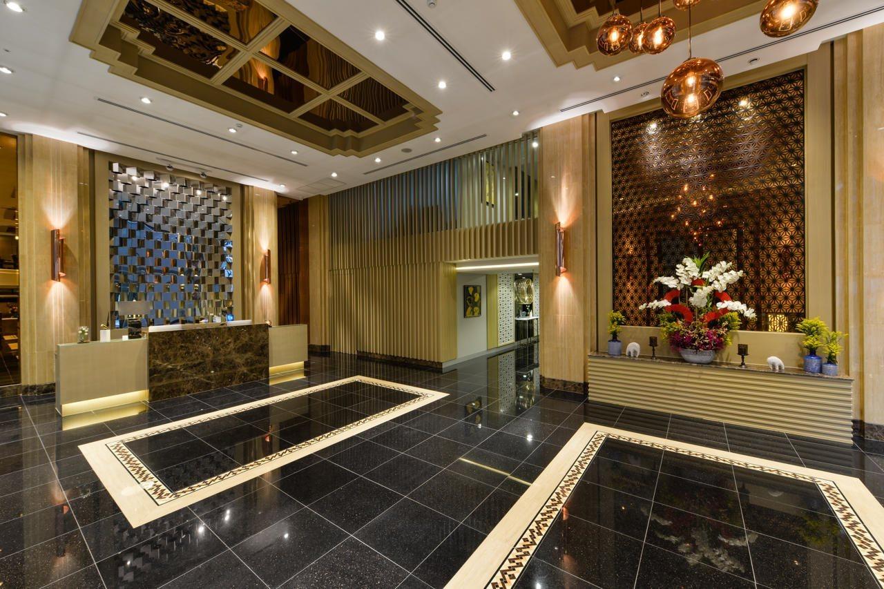 Le D'Tel Bangkok Otel Dış mekan fotoğraf The lobby of the hotel